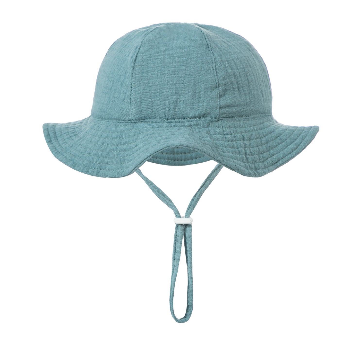 Baby bucket hat in cotton gauze