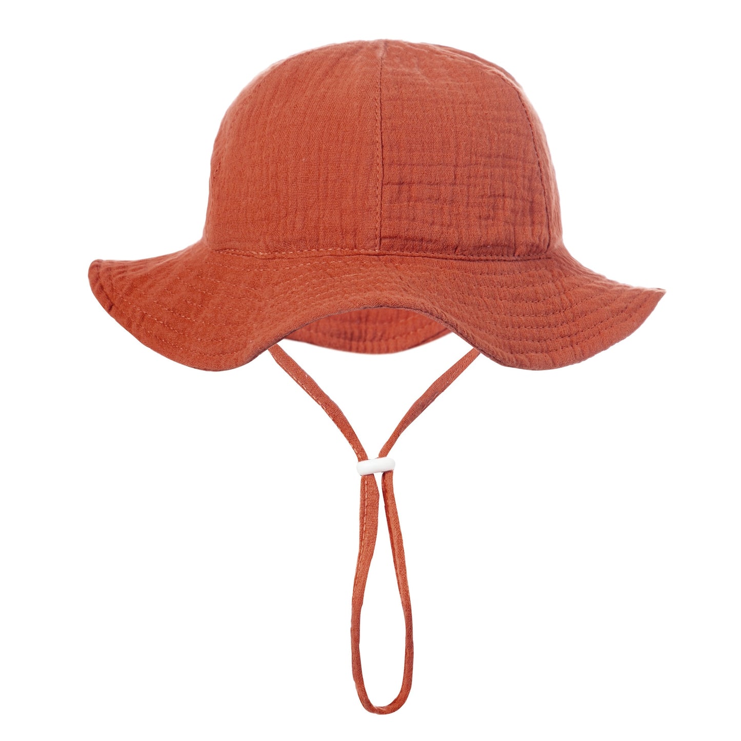 Baby bucket hat in cotton gauze