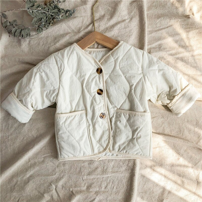 Chaqueta bebé polar de algodón Primavera