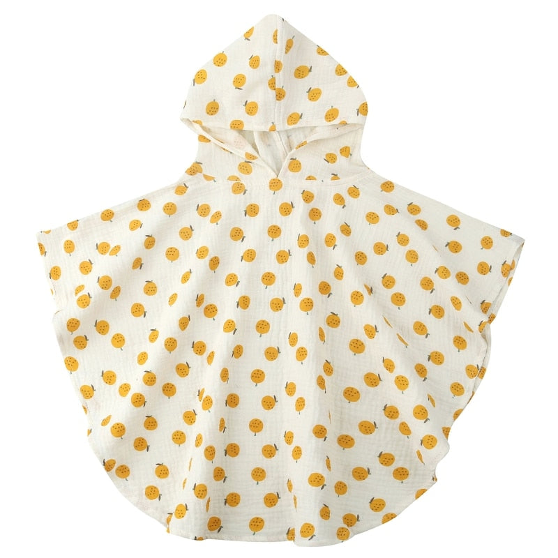 cape bain gaze de coton ananas
