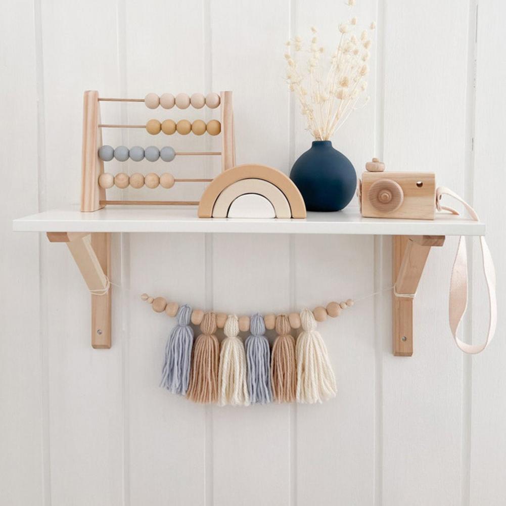 Guirlande pompom chambre bébé