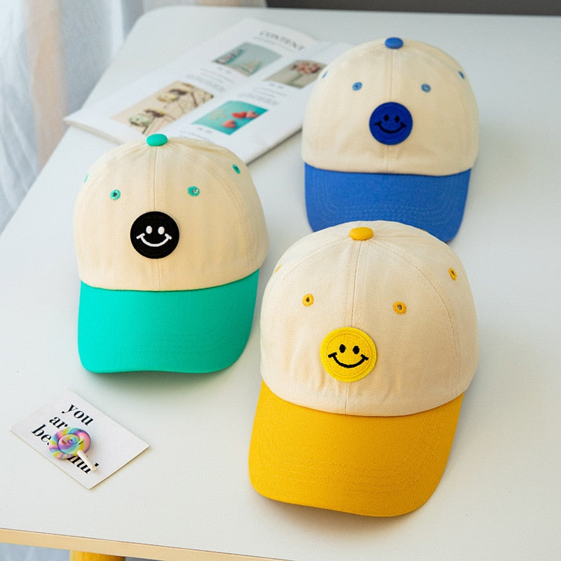 Casquette smiley enfant