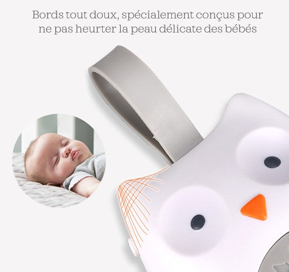 Boîte à musqiue bébé en forme de hibou