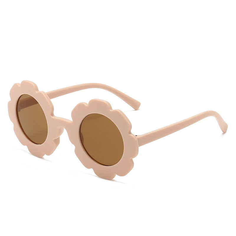 Lunettes de soleil bébé fleurs