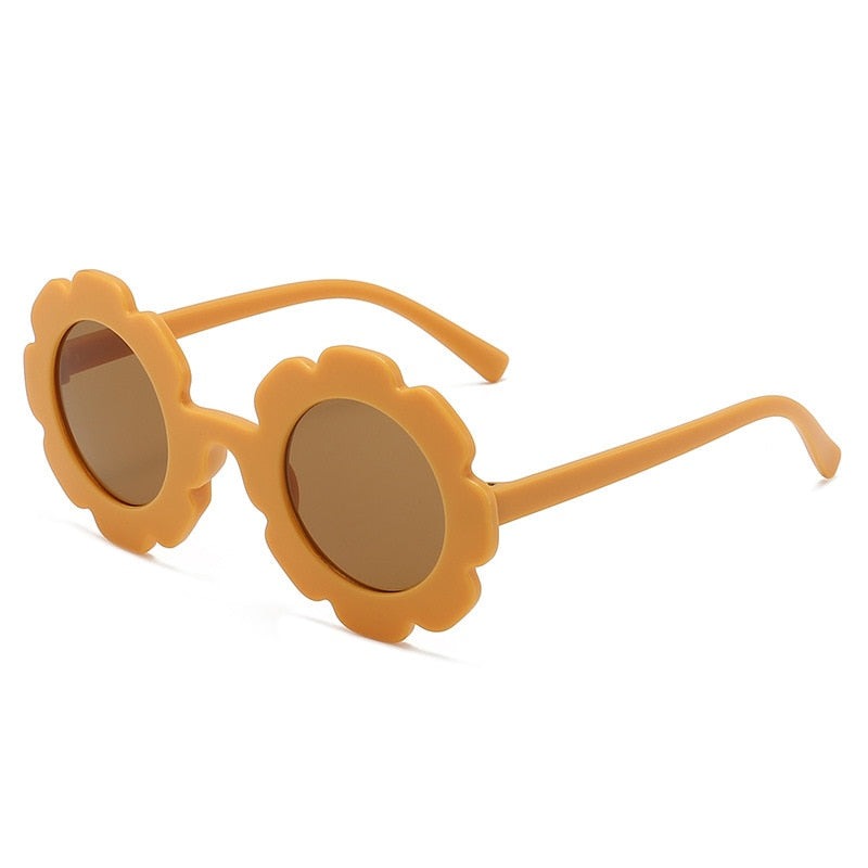 Lunettes de soleil bébé fleurs