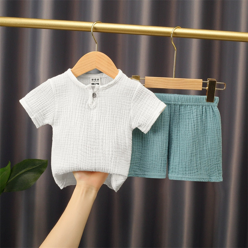 Haut gaze de coton enfant