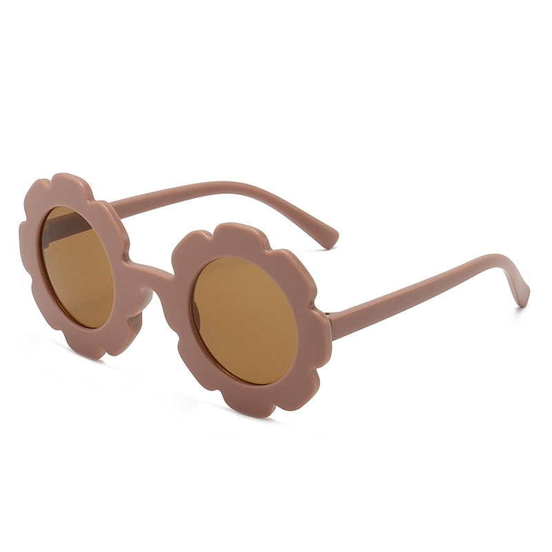 Lunettes de soleil bébé fleurs