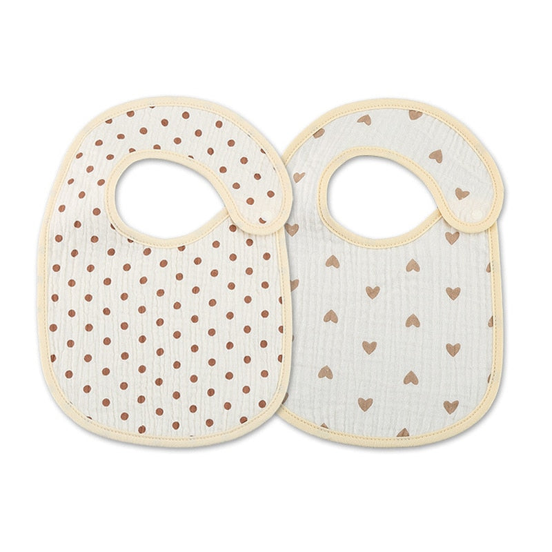 Bavoir gaze de coton