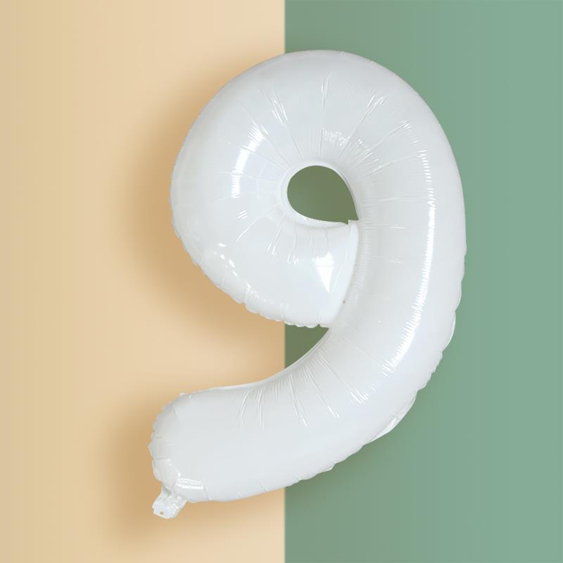 ballon anniversaire chiffre géant 9