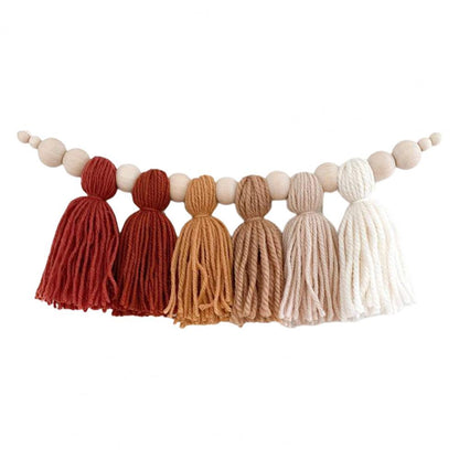 Guirlande pompom chambre bébé