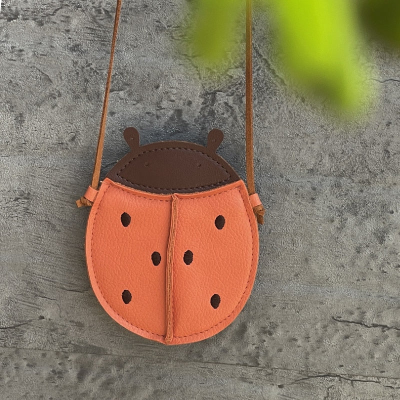 mini sac fruit enfant coccinelle