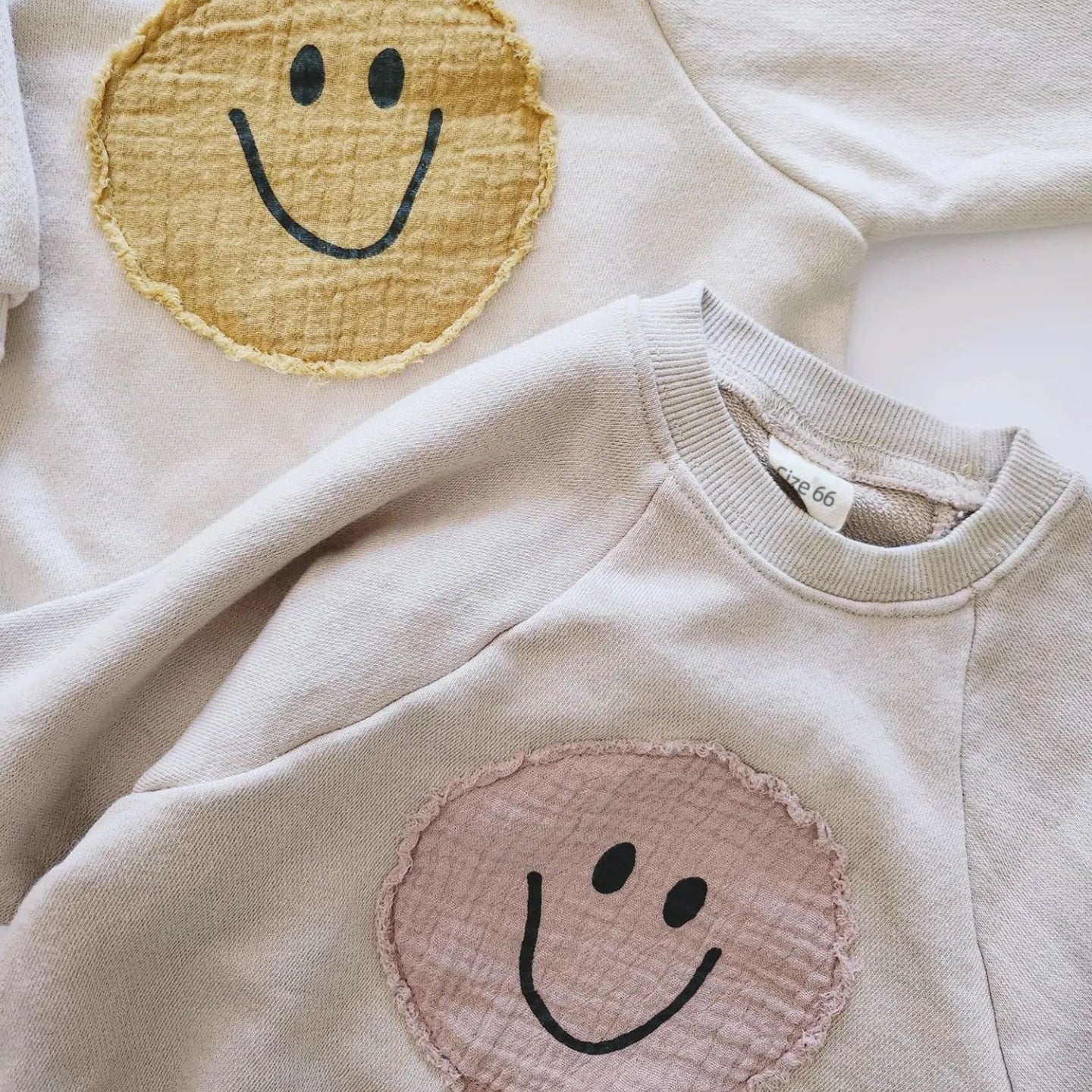 Zoom sur les appliques smileys
